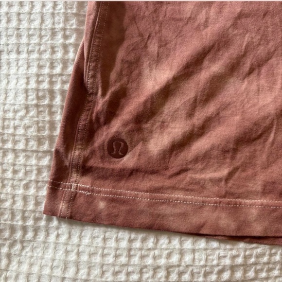 Lululemon All Yours Tank in Marmoleado Tie Dye Ancient Copper Size 8 / 10 - Picture 7 of 8